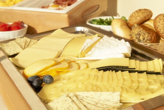 Frühstücksbuffet im Hotel Garni Lärchenhof B&B