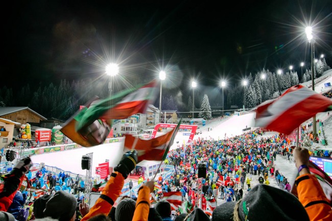 Audi FIS Skiweltcup Damen Nachtslalom in Flachau