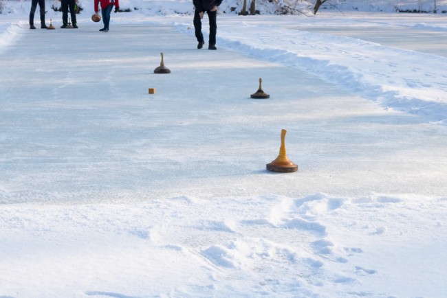 Eisstockschießen in Flachau