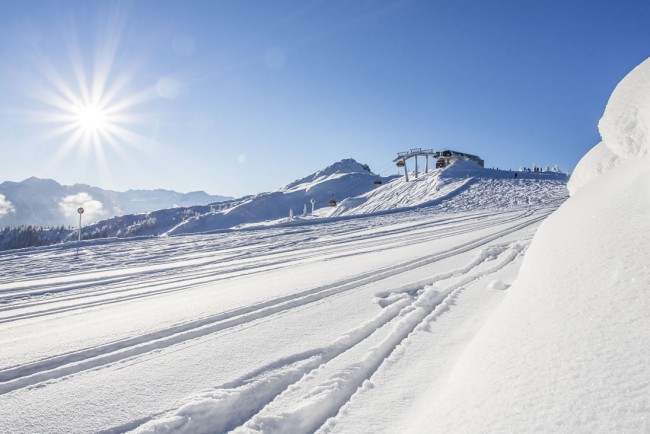 Skipiste in Flachau im Snow Space Salzburg